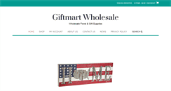 Desktop Screenshot of giftmartwholesale.com